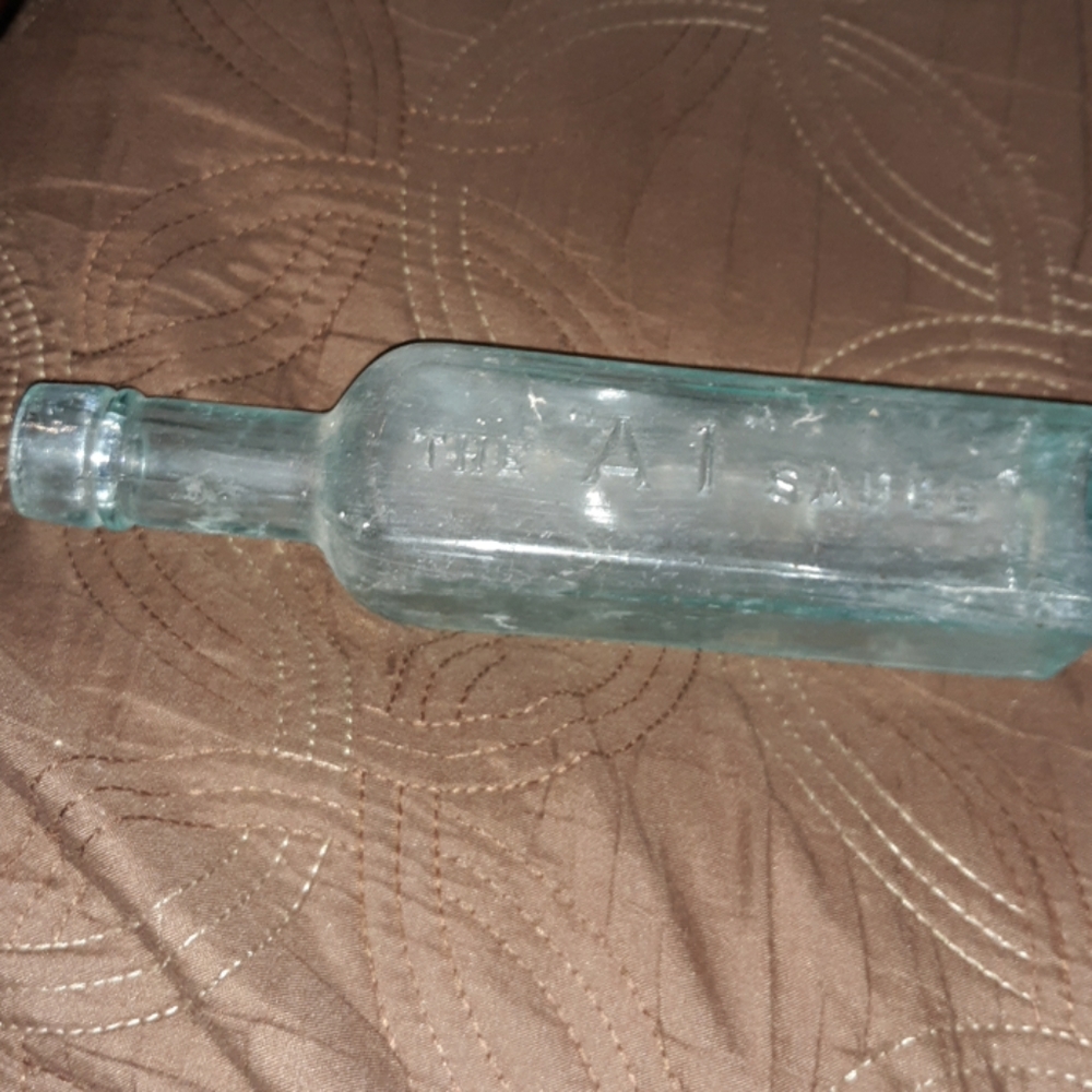 The 1st "A1"  Sauce Bottle